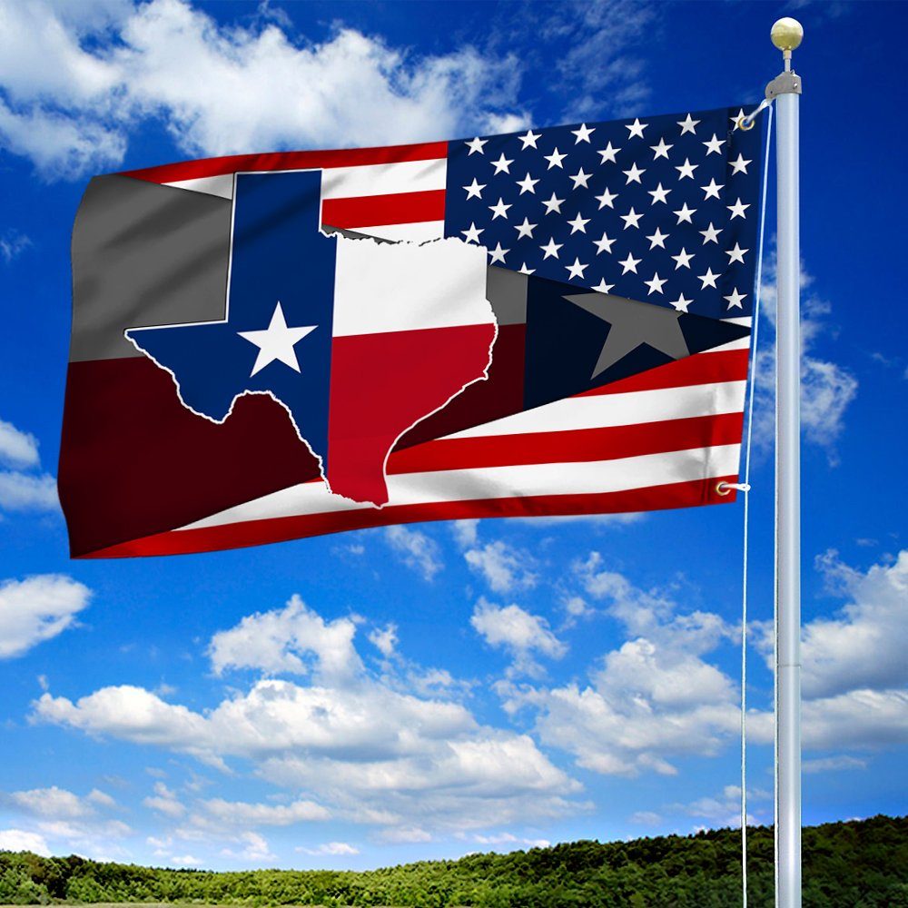 Texas Grommet Flag American By Birth Texan By Choice BNT590GF - Image 4