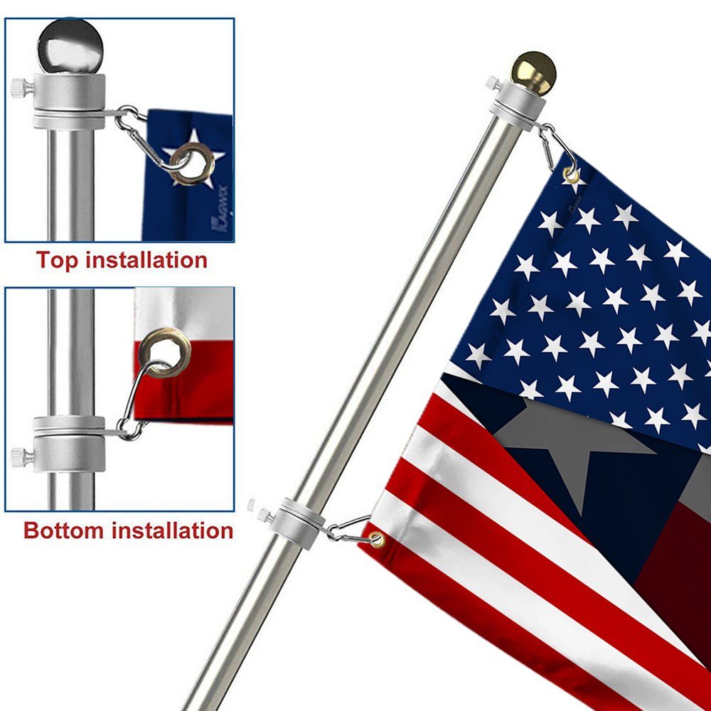 Texas Grommet Flag American By Birth Texan By Choice BNT590GF - Image 6