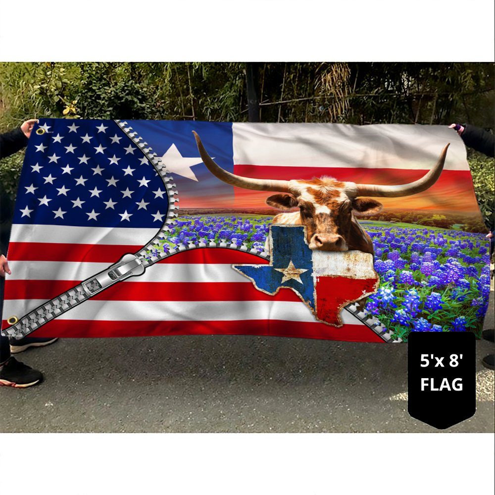 Texas Grommet Flag My Nation My Heritage BNN81GF - Image 5