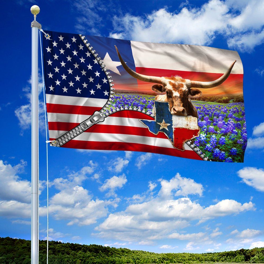 Texas Grommet Flag My Nation My Heritage BNN81GF - Image 2