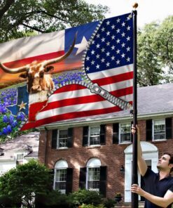 texas grommet flag my nation my heritage bnn81gf 8812
