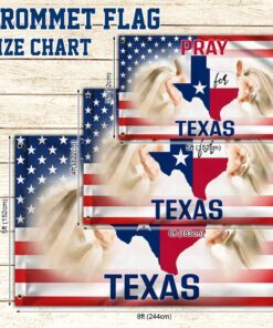 texas grommet flag pray for texas bnn173gf 1025