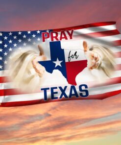 Texas Grommet Flag Pray For Texas BNN173GF