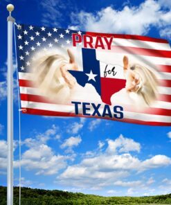 texas grommet flag pray for texas bnn173gf 8067