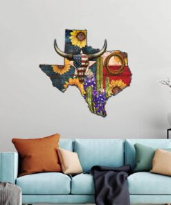 texas hanging metal sign cactus nnt131ms 6229