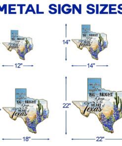 texas hanging metal sign deep in the heart of texas lnt126ms 1419