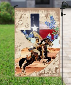 Texas Horseback Riding Flag