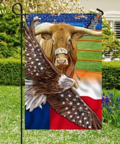 texas longhorn eagle flag lha1878f 7279