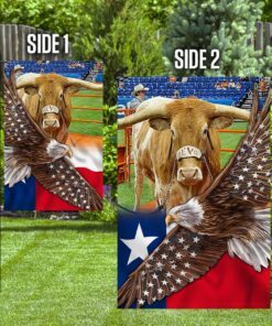 texas longhorn eagle flag lha1878f 8908