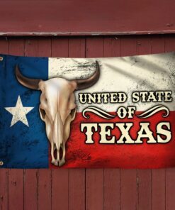 texas longhorn grommet flag united state of texas ddh3079gf 3797