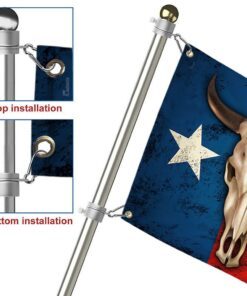 texas longhorn grommet flag united state of texas ddh3079gf 6415