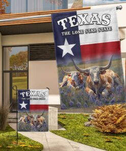texas longhorn the lone star state flag mln1437f 6909