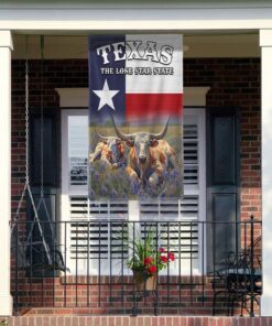 texas longhorn the lone star state flag mln1437f 7965