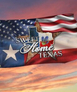 Texas Sweet Home Texas Grommet Flag MLN258GF