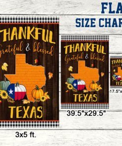 texas thanksgiving flag thankful grateful and blessed tqn446fv1 1650