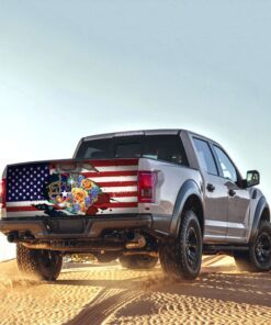 texas truck tailgate decal sticker wrap rose nnt291td 3622
