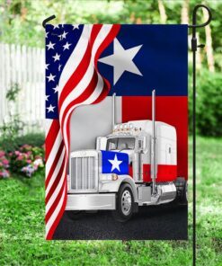 texas truckers american flag qnn811f 4687