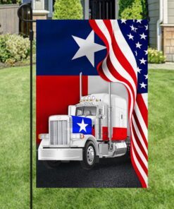 texas truckers american flag qnn811f 4934