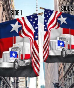 texas truckers american flag qnn811f 6312