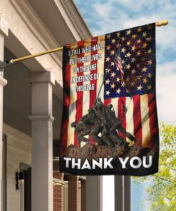 Thank You America Flag