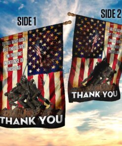 thank you america flag 7378