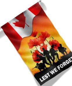 thank you veteran canada lest we forget flag mln1333f 2068