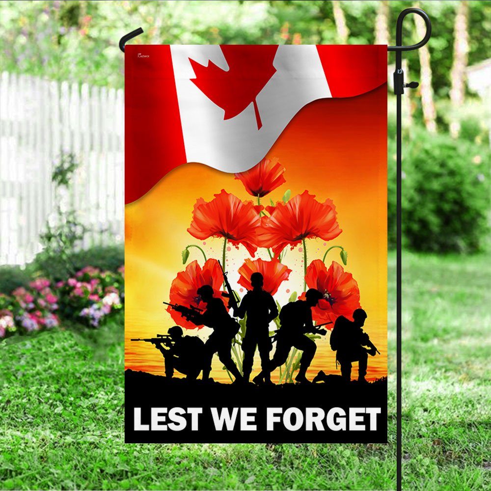 Thank You Veteran Canada Lest We Forget Flag MLN1333F