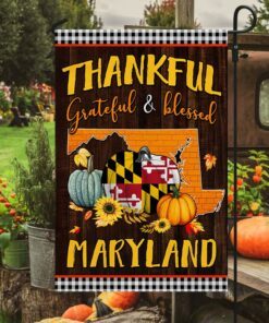 thanksgiving maryland flag thankful grateful and blessed tqn446f 8360