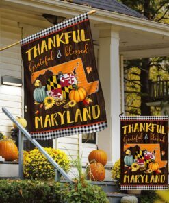 thanksgiving maryland flag thankful grateful and blessed tqn446f 8625