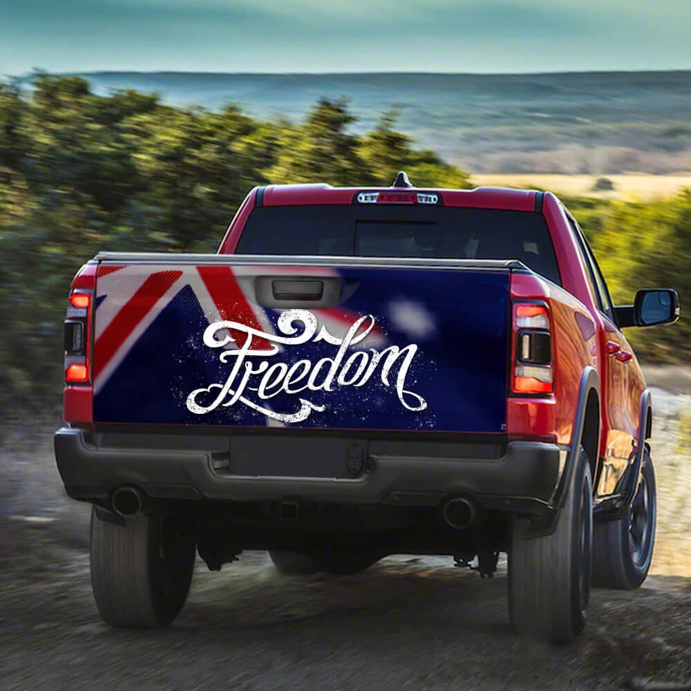 The Australian National Flag Freedom Truck Tailgate Decal Sticker Wrap - Image 3