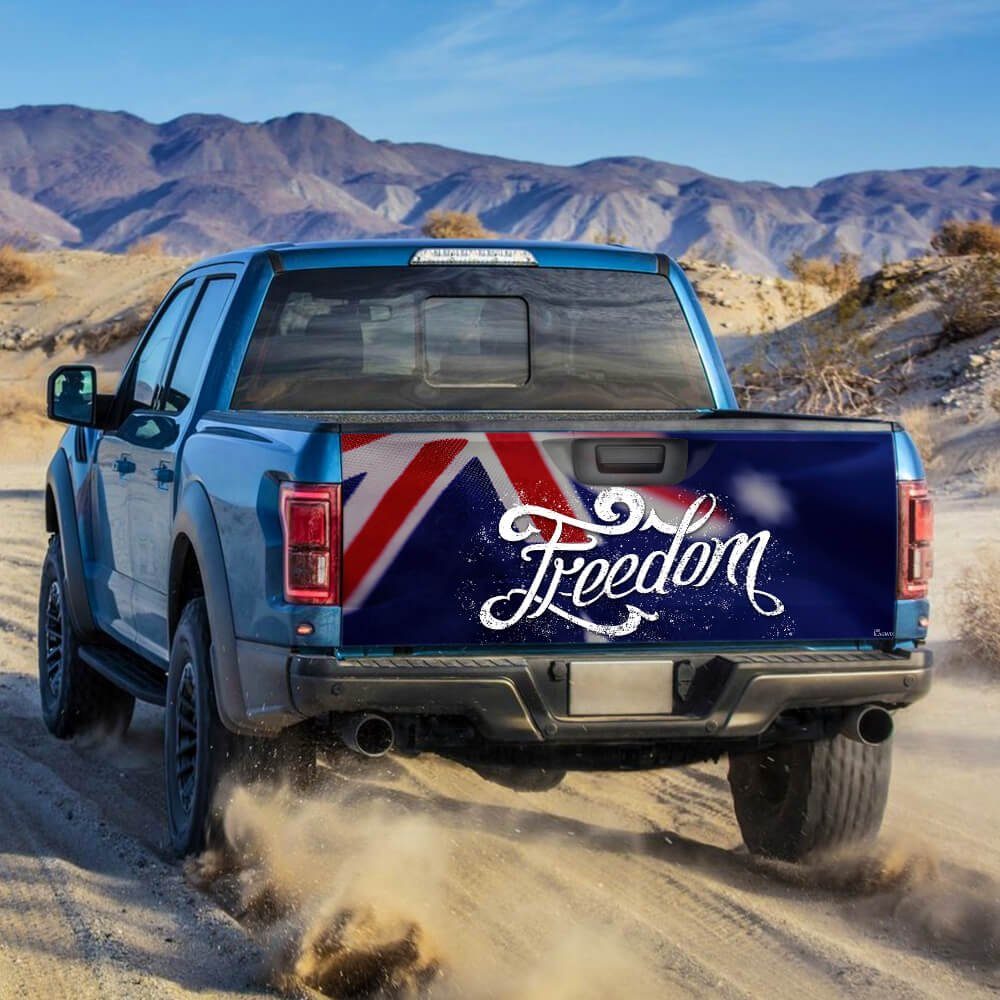 The Australian National Flag Freedom Truck Tailgate Decal Sticker Wrap - Image 2