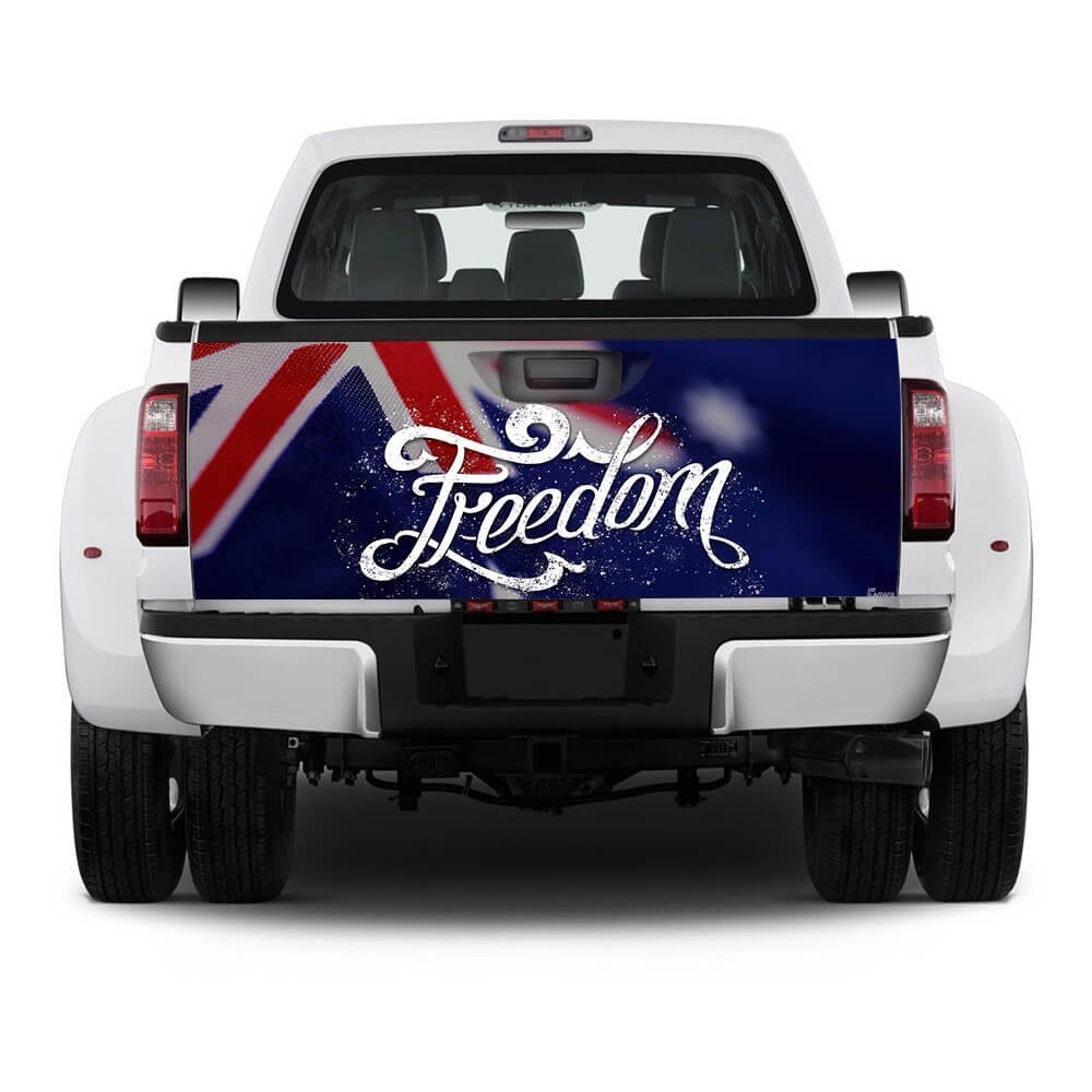 The Australian National Flag Freedom Truck Tailgate Decal Sticker Wrap - Image 5