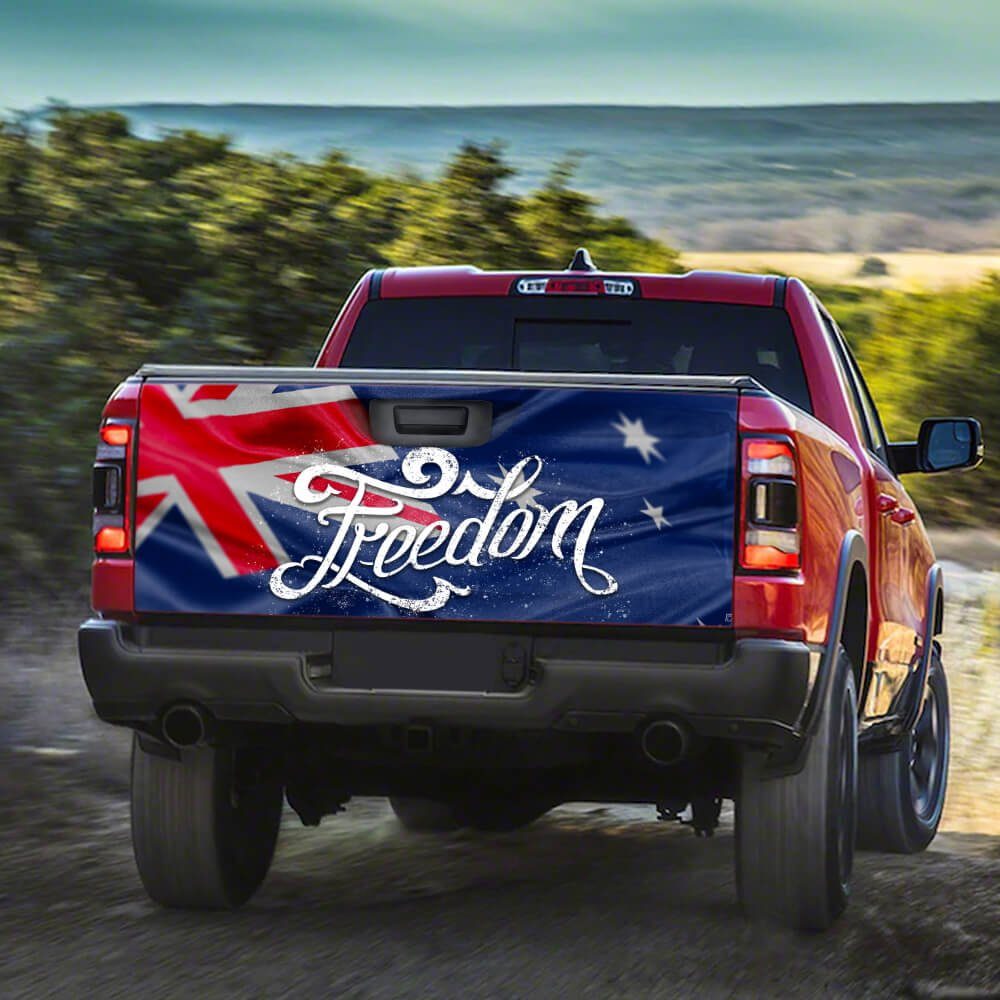 The Australian National Flag Freedom Truck Tailgate Decal Sticker Wrap NNT02TDv2 - Image 3