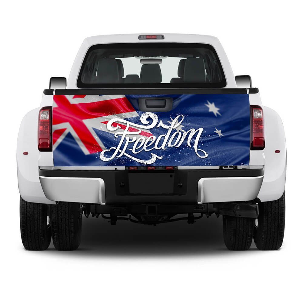 The Australian National Flag Freedom Truck Tailgate Decal Sticker Wrap NNT02TDv2 - Image 5
