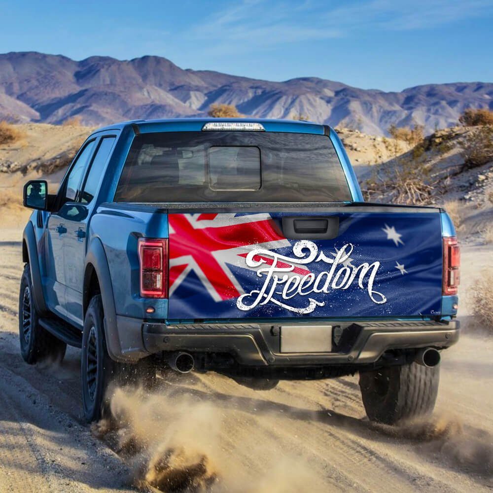 The Australian National Flag Freedom Truck Tailgate Decal Sticker Wrap NNT02TDv2 - Image 2