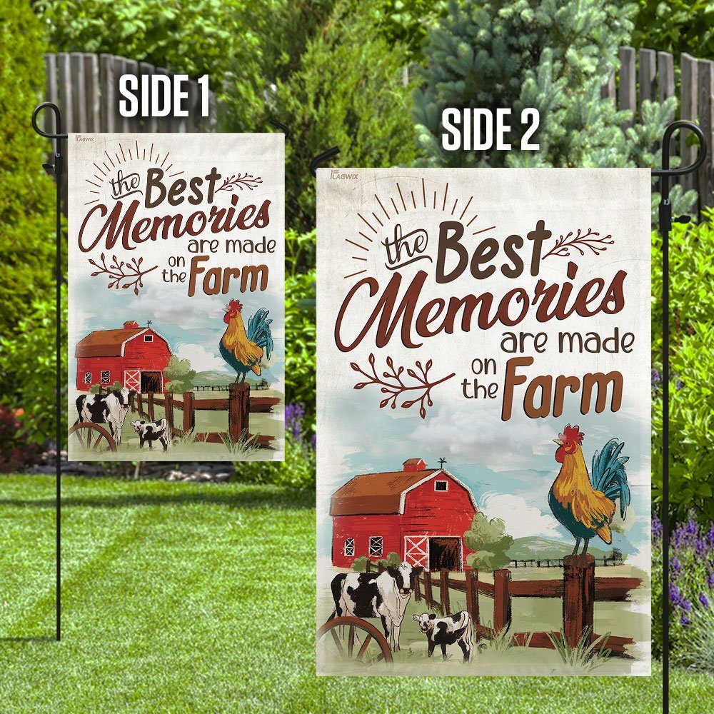The Best Memories Are Made On The Farm Flag - Image 8
