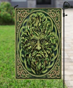 the celtic green man flag 7710