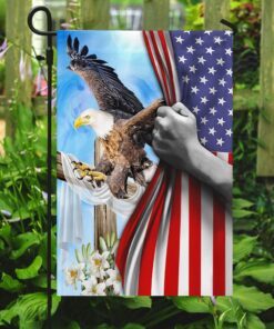 the eagle and the cross. christian flag 1458