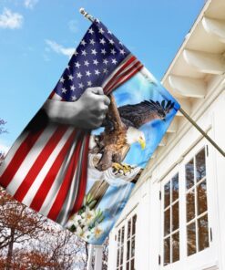 the eagle and the cross. christian flag 5777