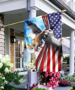 the eagle and the cross. christian flag 8363