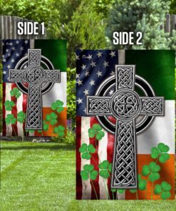 the irish celtic cross flag 7292