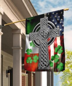 the irish celtic cross flag 7318