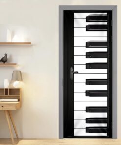 the piano keys door cover 8139