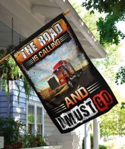 the road is calling and i must go flag 1123