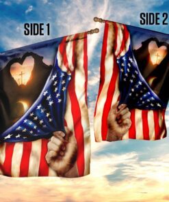 the sun on the cross flag 3177