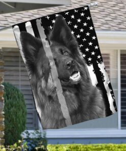 the thin grey line. german shepherd flag thb2142fv1ct 1772