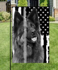 the thin grey line. german shepherd flag thb2142fv1ct 7563