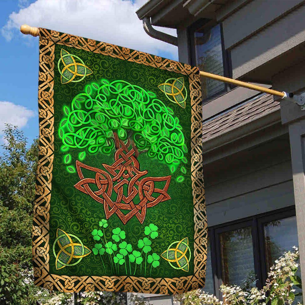The Tree Of Life Irish Flag, St. Patrick's Day QNN697F - Image 2
