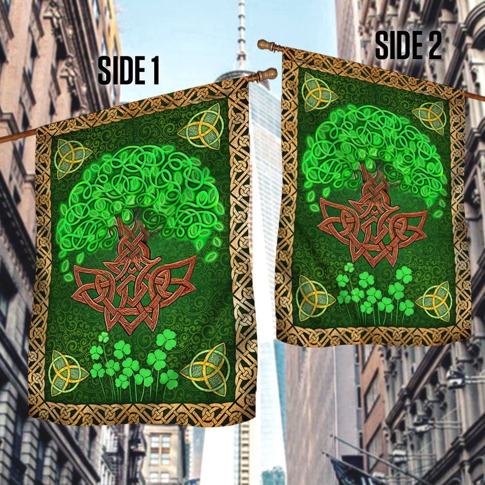 The Tree Of Life Irish Flag, St. Patrick's Day QNN697F - Image 3