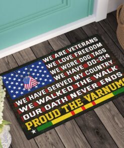the varnums doormat we walked the walk qnn532dmpz 1831